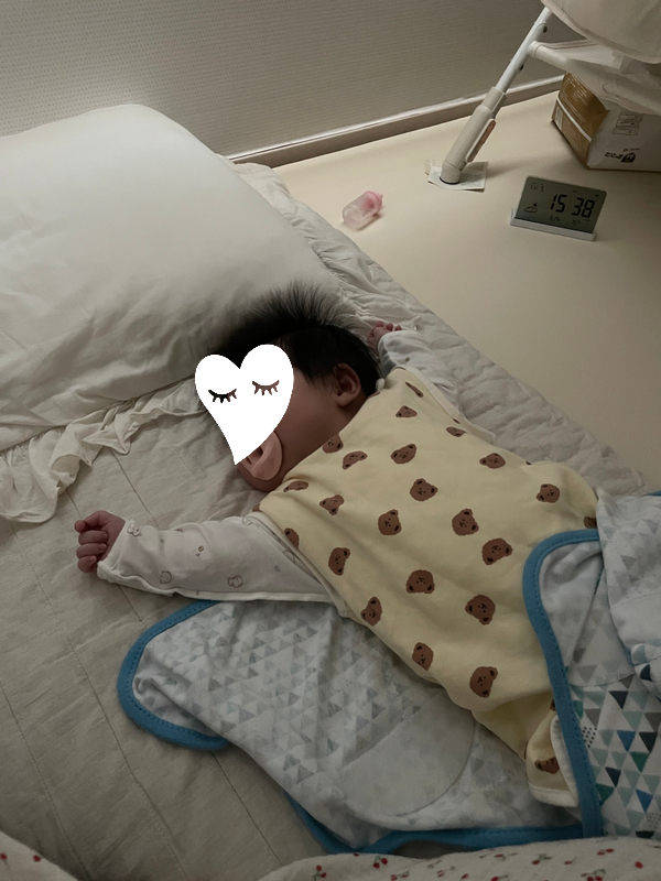 수면교육 중
