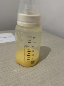모유수유 실패, 초유는 꽤 나왔는데!